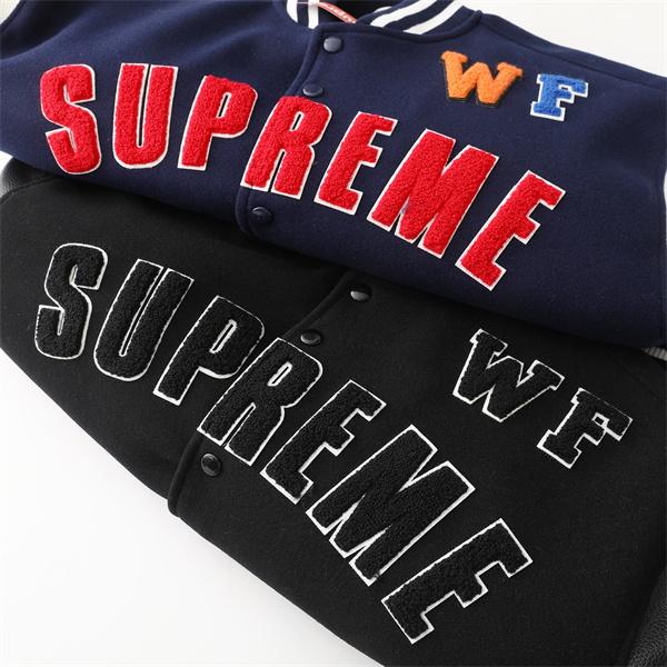 個性☆Supreme SS25 week3 Praises Varsity Jacket シュプリームジャケットコピー 176- 72.5キロMサイズ
