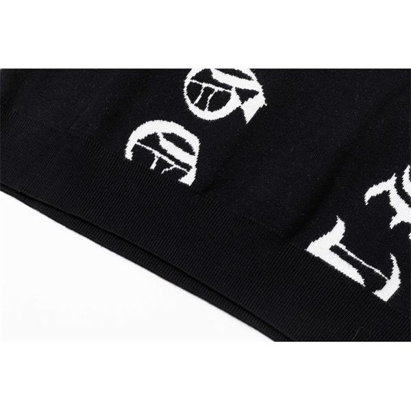 CHROME HEARTS 2025秋冬 高級感あふれる ブラック セーター ふんわり暖か モード系 クロムハーツ コピー