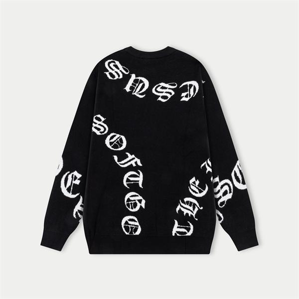 CHROME HEARTS 2025秋冬 高級感あふれる ブラック セーター ふんわり暖か モード系 クロムハーツ コピー