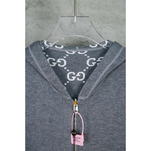 2025秋冬 暖か グレー GUCCI グッチ コピー パーカー 人気必至 カジュアル高級感