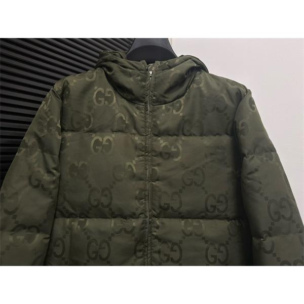 グッチ コピー 2025秋冬 防寒 ネイビー GUCCI ダウン 売れ筋注目 大人モード