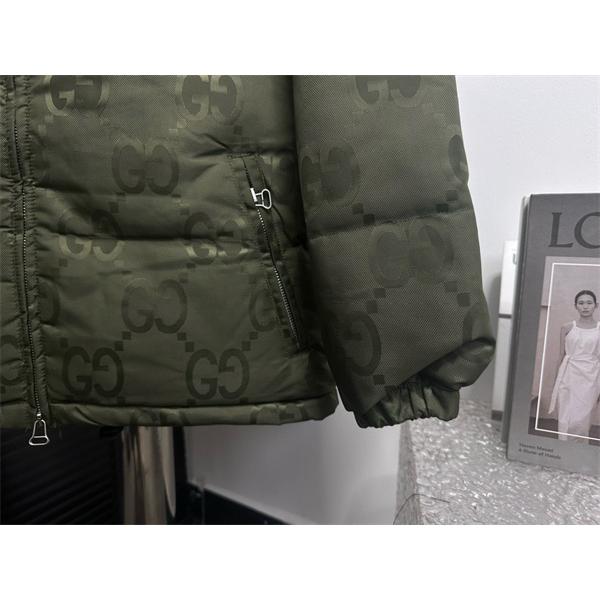 グッチ コピー 2025秋冬 防寒 ネイビー GUCCI ダウン 売れ筋注目 大人モード