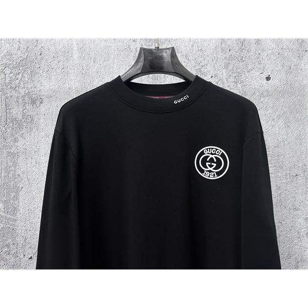  2025秋冬 定番 ブラック GUCCI ロンT おしゃれ 高評価 グッチ コピー