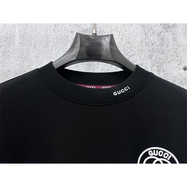  2025秋冬 定番 ブラック GUCCI ロンT おしゃれ 高評価 グッチ コピー