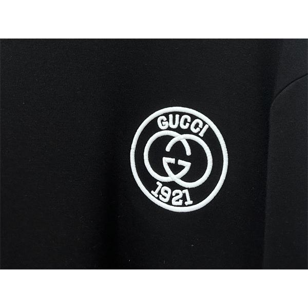  2025秋冬 定番 ブラック GUCCI ロンT おしゃれ 高評価 グッチ コピー