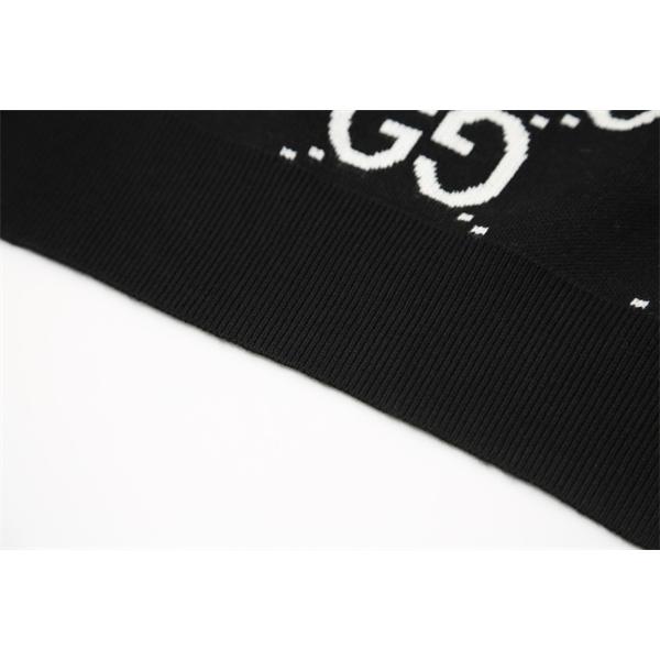 2025秋冬 高級暖か ネイビー GG総柄 GUCCI ニットセーター 大人上品  グッチ コピー