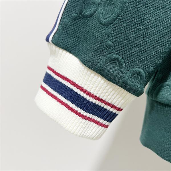 2025秋冬 プレミアム質感 ブラック GGジャカード GUCCI グッチ コピー トラックジャケット 