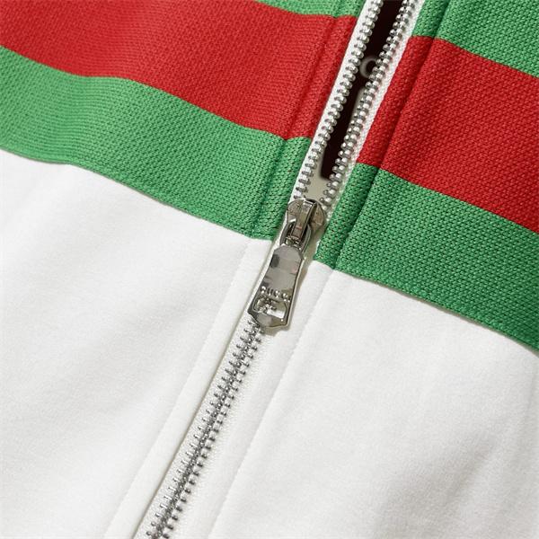 グッチ コピー 2025秋冬 大人モード ブラック GUCCI ロゴライン ジップアップジャケット 