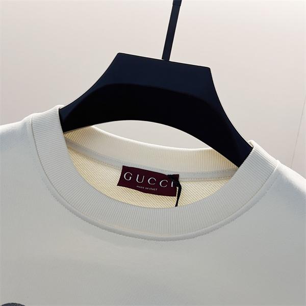 2025秋冬 上質快適 グレー GUCCI スウェット 高見えデザイン グッチ コピー