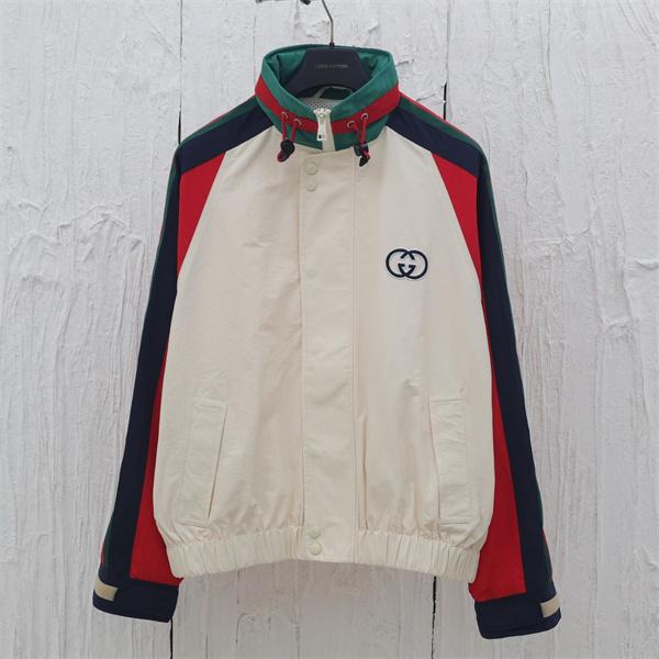 グッチ コピー 2025秋冬 上質スポーティ アイボリー GUCCI トジャケット 人気急上昇 