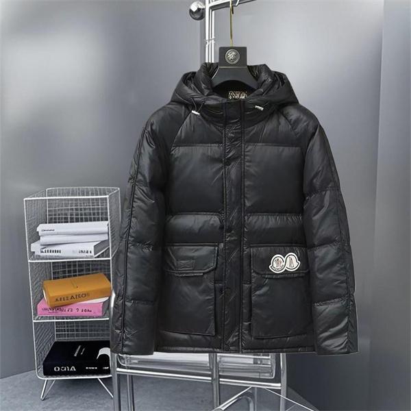 モンクレール コピー 2025秋冬 防寒エレガント ブラック MONCLER ダウンジャケット 上質スタイル 