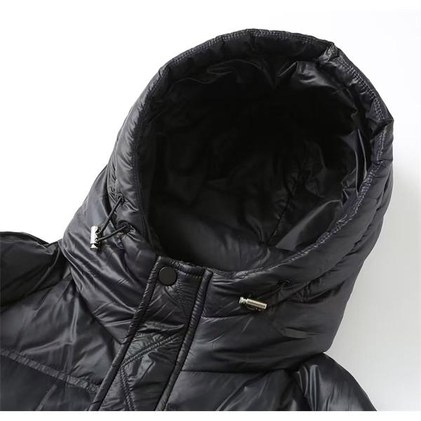 モンクレール コピー 2025秋冬 防寒エレガント ブラック MONCLER ダウンジャケット 上質スタイル 