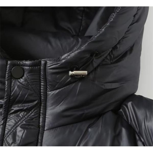 モンクレール コピー 2025秋冬 防寒エレガント ブラック MONCLER ダウンジャケット 上質スタイル 