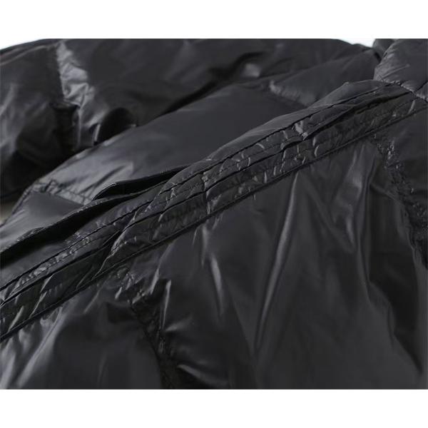 モンクレール コピー 2025秋冬 防寒エレガント ブラック MONCLER ダウンジャケット 上質スタイル 