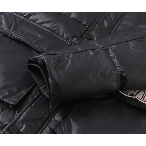 モンクレール コピー 2025秋冬 防寒エレガント ブラック MONCLER ダウンジャケット 上質スタイル 