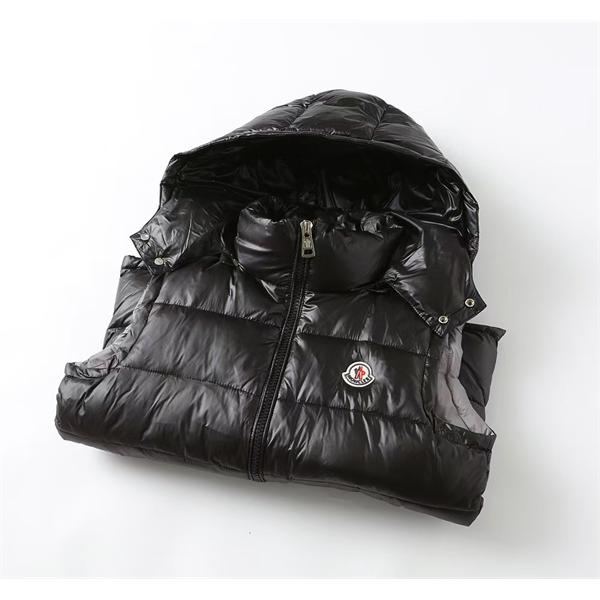 2025秋冬 軽量暖か ブラック MONCLER モンクレール コピー ダウンベスト 高機能デザイン