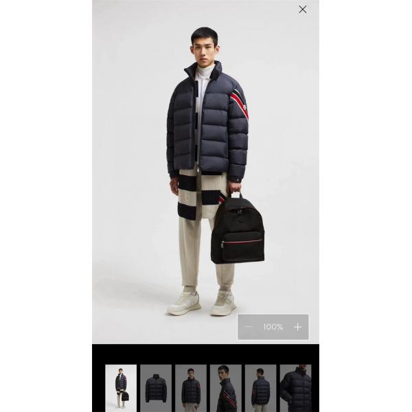 2025秋冬 高級防寒 ネイビー MONCLER モンクレール コピー ダウンジャケット 洗練スポーティ