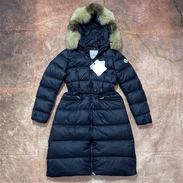 MONCLER モンクレール コピー 2025秋冬 ホワイト ダウンコート ウエストマーク 品エレガント