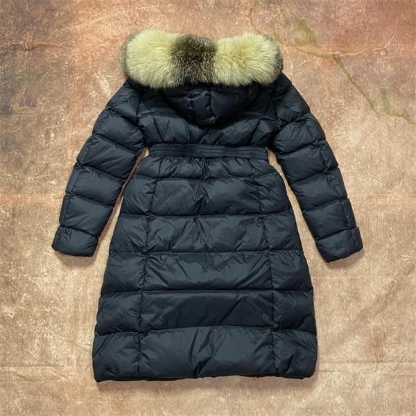 MONCLER モンクレール コピー 2025秋冬 ホワイト ダウンコート ウエストマーク 品エレガント