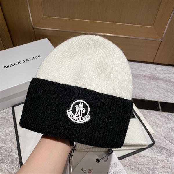 モンクレール コピー MONCLER 2025秋冬 ニットキャップ ふんわり柔らか 保温性抜群 人気 冬コーデ