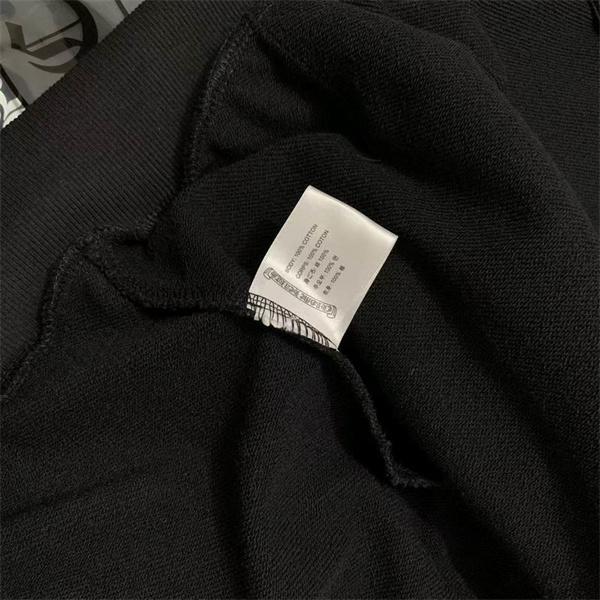 人気上昇中【Chrome Hearts】Vertical Logo Fleece Zip-Up Hoodieクロムハーツジップアップコピー