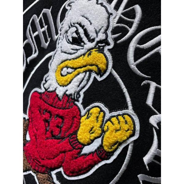 お洒落人気☆☆Chrome Hearts Cross Patch Varsity Jacketクロムハーツジャケットコピー2025-2026秋冬上品