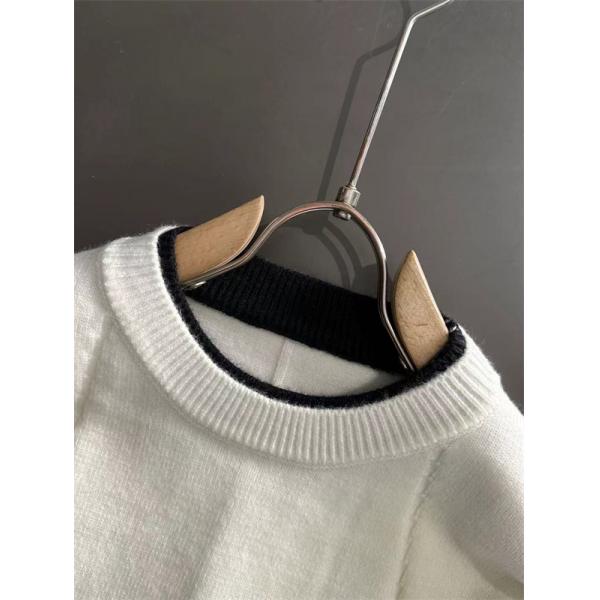 2025秋冬 洗練 ブラック HERMES エルメス コピー ニットセーター 高級感シック 