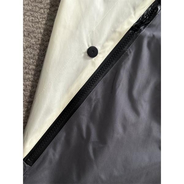 2025秋冬 機能性 ブラック×グレー HERMES エルメス コピー ジャケット 軽量スタイリッシュ