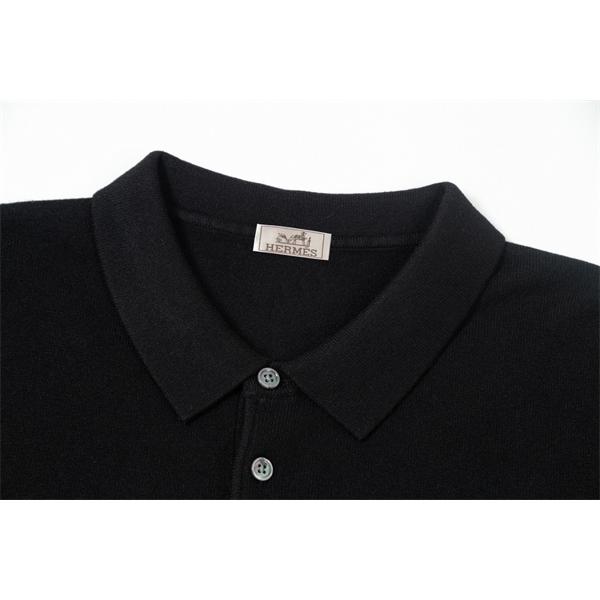 グレー 大人可愛い HERMES エルメス コピー ニット きれいめ万能セーター 新作注目