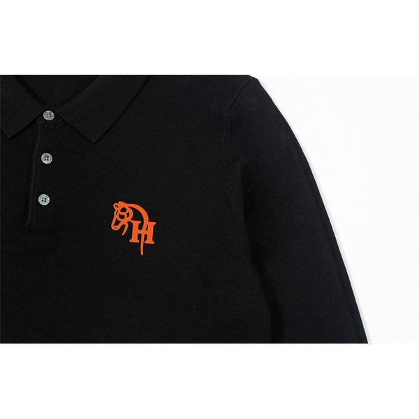 2025秋冬 クラシック グレー＆ブラック HERMES エルメス コピー ニット 大人洗練