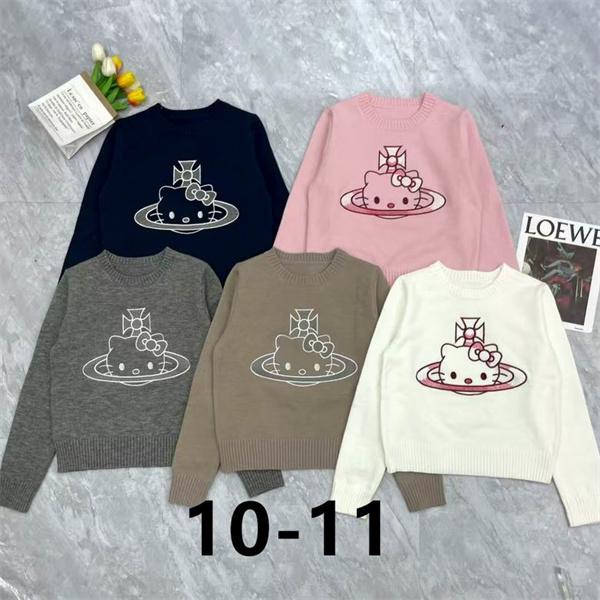 2025秋冬 クロムハーツ コピー ふんわり可愛い 刺繍 ニット カジュアル 定番 CHROME HEARTS セーター