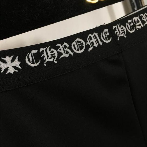 CHROME HEARTS 2025秋冬 スタイリッシュ ロゴ映え クロムハーツ コピー パンツ 美脚 魅力