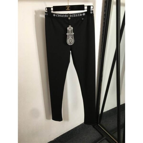 CHROME HEARTS 2025秋冬 スタイリッシュ ロゴ映え クロムハーツ コピー パンツ 美脚 魅力
