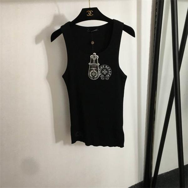 2025秋冬 上質コットン タンクトップ クロムハーツ コピー ミニマル 洗練 CHROME HEARTS