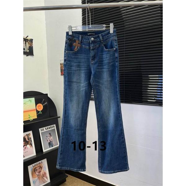 クロムハーツ コピー 2025秋冬 定番ブルー 上質 ポイント シンプル デニムパンツ CHROME HEARTS