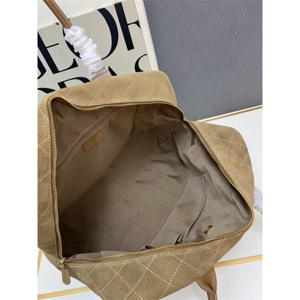 2025秋冬 CHANEL シャネル コピー トレンド 上品 ブラック スエード 通勤 人気 大容量 ハンドバッグ