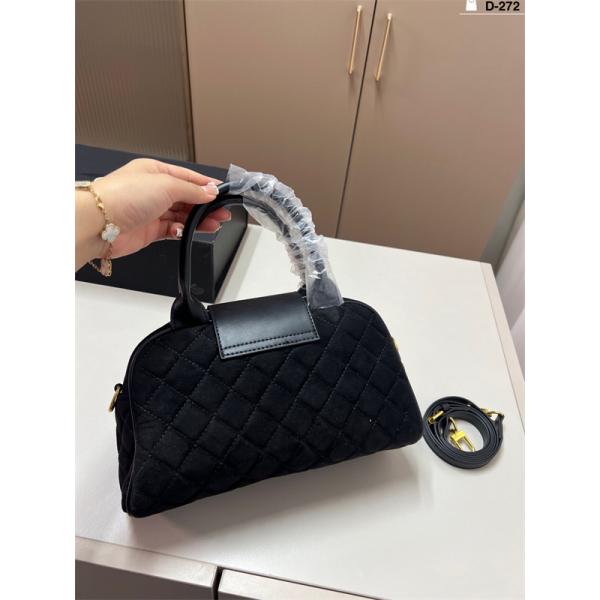 CHANEL シャネル 偽物 2025秋冬 クラシック モード ブラック 人気 エレガント ハンドバッグ