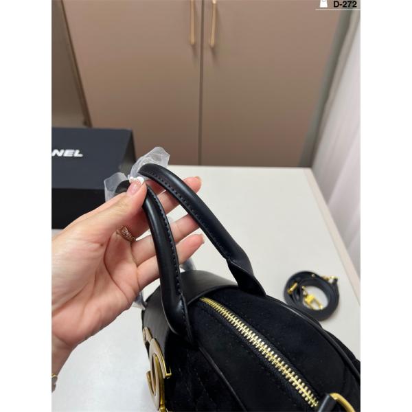 CHANEL シャネル 偽物 2025秋冬 クラシック モード ブラック 人気 エレガント ハンドバッグ