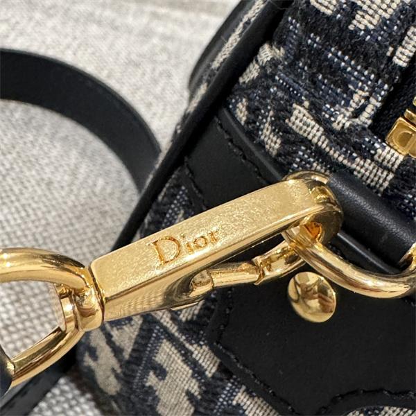 2025秋冬 ブルーグレー 人気急増 上質 収納便利 ミニボストンバッグ Dior ディオール 偽物