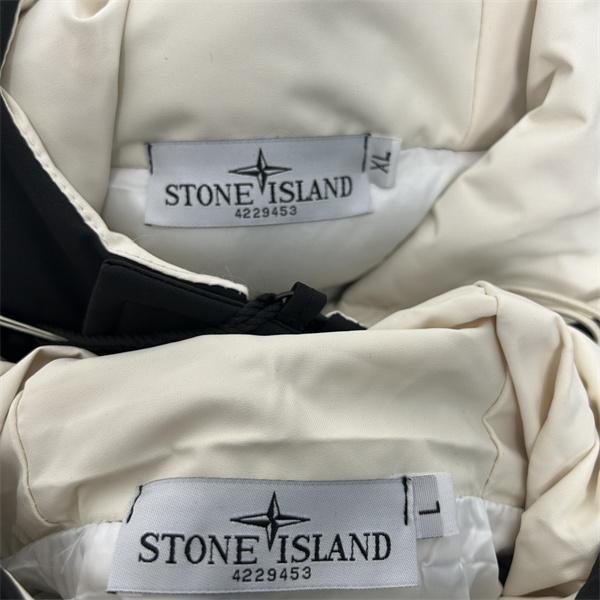 STONE ISLAND ストーンアイランド 偽物 2025秋冬 定番 ブラック 人気注目 保温力抜群 ダウンジャケット