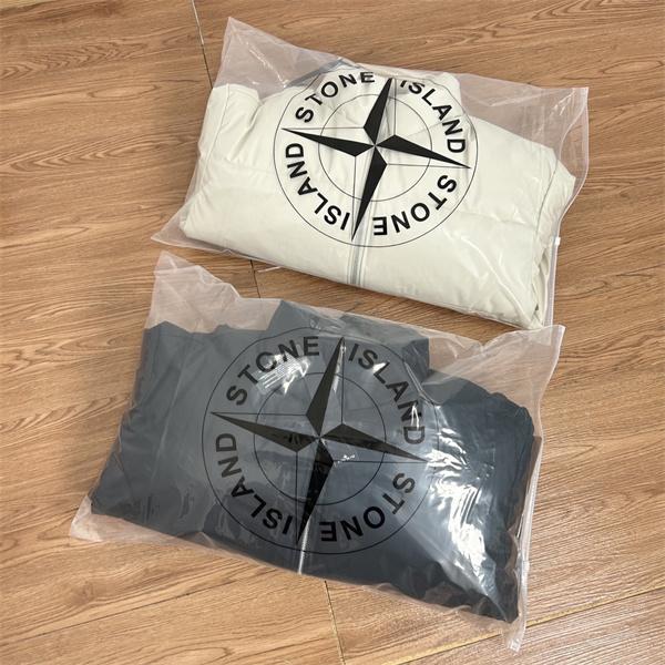 モダン ブラック人気上昇 ふっくら軽量 ダウンジャケット STONE ISLAND ストーンアイランド コピー 