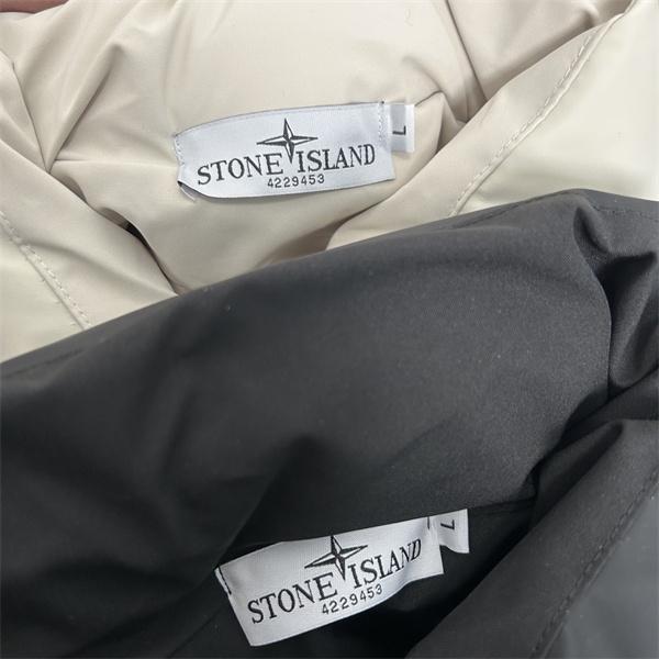 モダン ブラック人気上昇 ふっくら軽量 ダウンジャケット STONE ISLAND ストーンアイランド コピー 