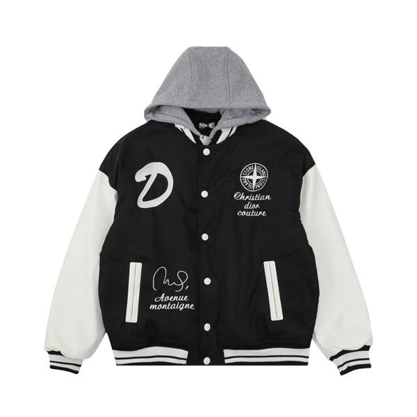 カジュアル ブラック 新作 高評価  暖か裏地 DIOR*STONE ISLAND ストーンアイランド コピー  ジャケット