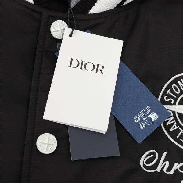 カジュアル ブラック 新作 高評価  暖か裏地 DIOR*STONE ISLAND ストーンアイランド コピー  ジャケット