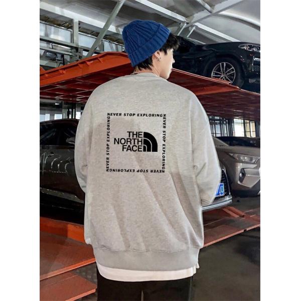 THE NORTH FACE ザノースフェイス コピー ナイトブラック 人気注目 背面ビッグロゴ カジュアル パーカー