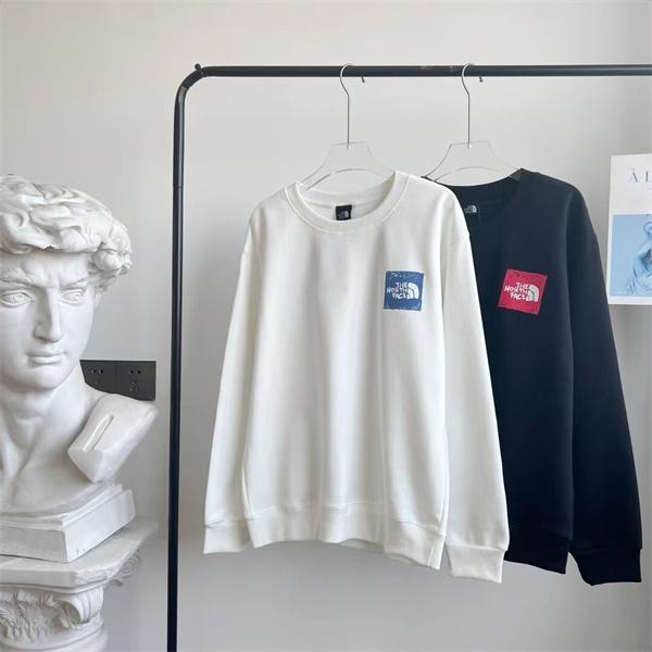 THE NORTH FACE ザノースフェイス 偽物 秋冬 ホワイト/ブラック 人気急上昇 カラーパッチ おしゃれス パーカー