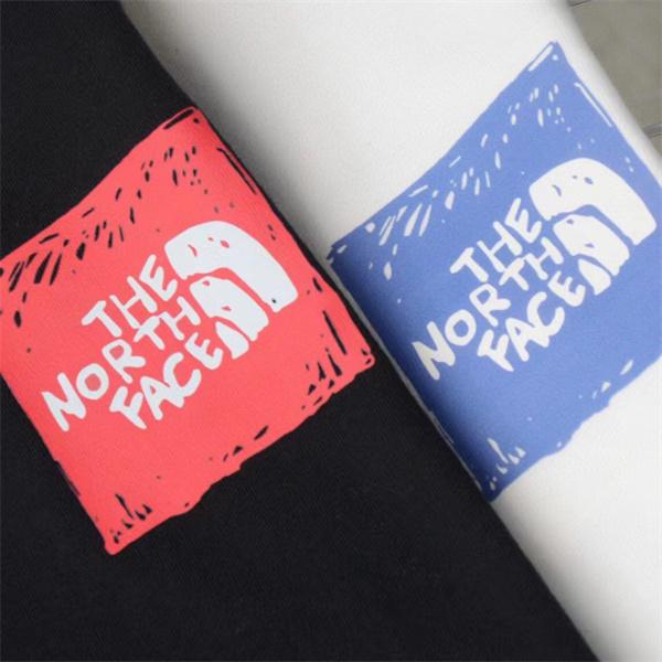 THE NORTH FACE ザノースフェイス 偽物 秋冬 ホワイト/ブラック 人気急上昇 カラーパッチ おしゃれス パーカー