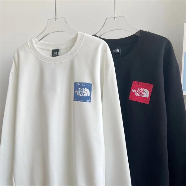 THE NORTH FACE ザノースフェイス 偽物 秋冬 ホワイト/ブラック 人気急上昇 カラーパッチ おしゃれス パーカー