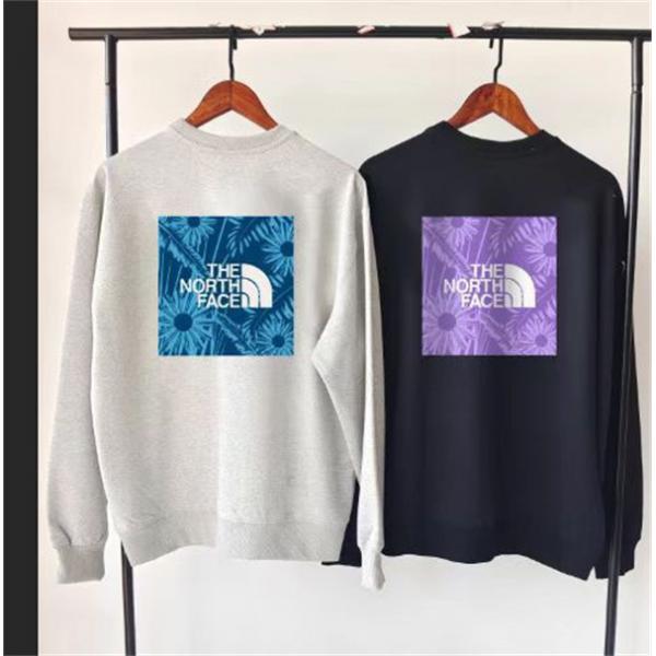 ブラック 検索人気 パープルロゴ ゆる感  パーカー THE NORTH FACE ザノースフェイス スーパーコピー
