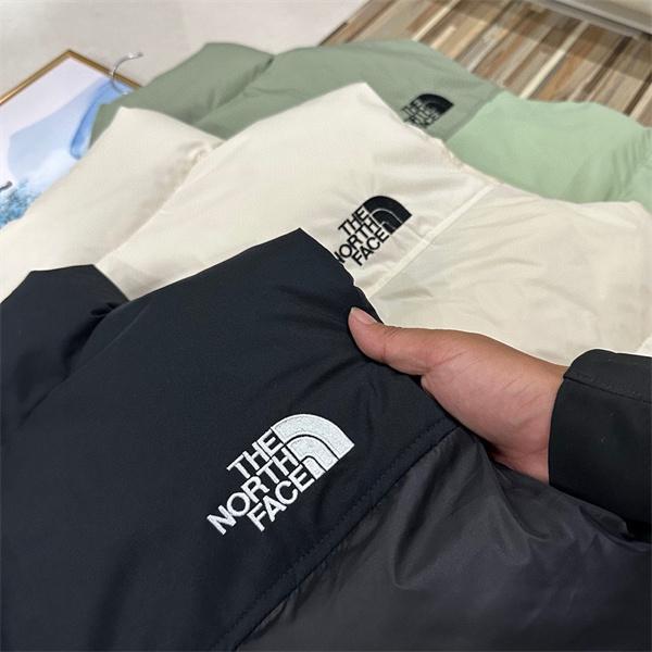 THE NORTH FACE ザノースフェイス コピー 秋冬 ブラック/グリーン/クリーム 人気必須 軽暖 ダウンベスト